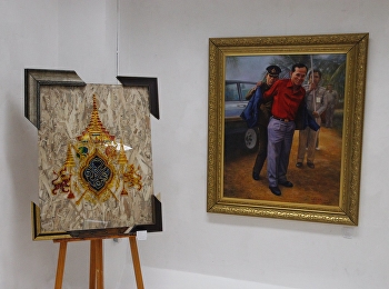 นิทรรศการเฉลิมพระเกียรติ ในหลวงรัชกาลที่
10 สาขาวิชาจิตรกรรม