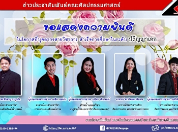 Congratulations to those who graduated
with a Ph.D.