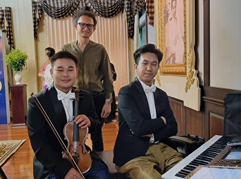สาขาวิชาดนตรี จัดการแสดงดนตรีในงาน Night
at the Museum Festival 2023