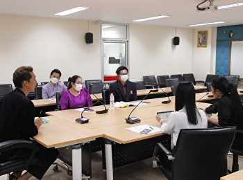 Faculty of Fine and Applied Arts had a
meeting to discuss with secondary school
to prepare for joint academic
cooperation (MOU)