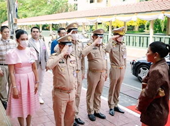 คณะศิลปกรรมศาสตร์ ร่วมรับเสด็จฯ
สมเด็จพระเจ้าลูกเธอ เจ้าฟ้าสิริวัณณวรีฯ