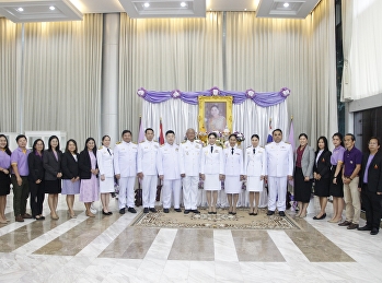 คณะศิลปกรรมศาสตร์
เข้าร่วมพิธีถวายพระพรชัยมงคลและลงนามถวายพระพร
เนื่องในวันคล้ายวันเฉลิมพระชนมพรรษา
สมเด็จพระนางเจ้าสุทิดา พัชรสุธาพิมลลักษณ
พระบรมราชินี ประจำปี 2567