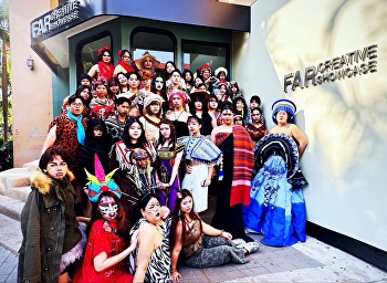 นักศึกษาแขนงวิชาการออกแบบแฟชั่นดีไซน์
สร้างสรรค์การแต่งกายในรายวิชา Stylist
Theme : งานประชุมหัวหน้าเผ่า