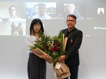 สอบป้องกันวิทยานิพนธ์นักศึกษาชาวจีน
หลักสูตรปรัชญาดุษฎีบัณฑิต
สาขาทัศนศิลป์และการออกแบบ